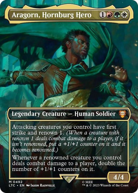 Aragorn, Hornburg Hero