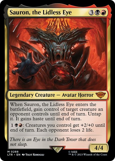 Sauron, the Lidless Eye