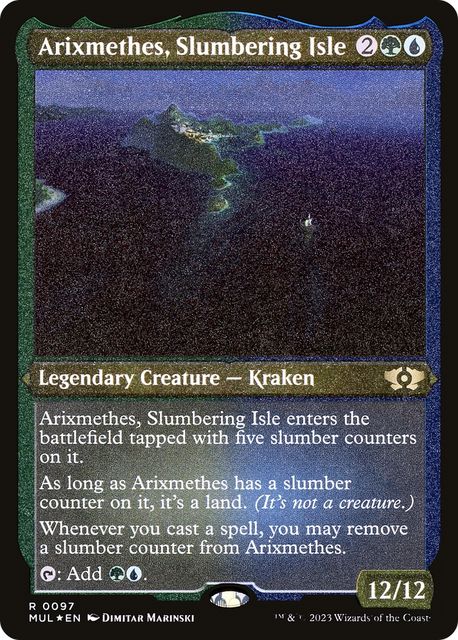 Arixmethes, Slumbering Isle