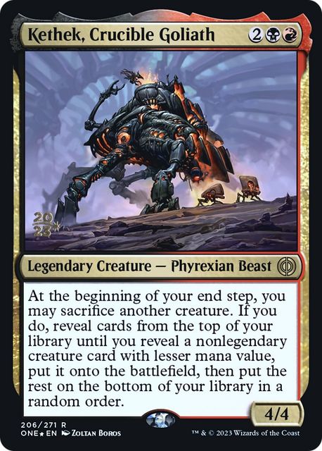 Kethek, Crucible Goliath