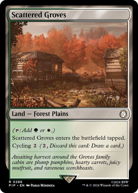 Scattered Groves