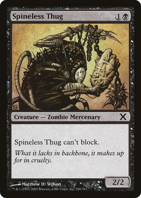 Spineless Thug