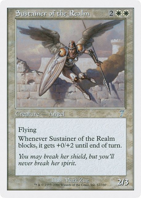 Sustainer of the Realm