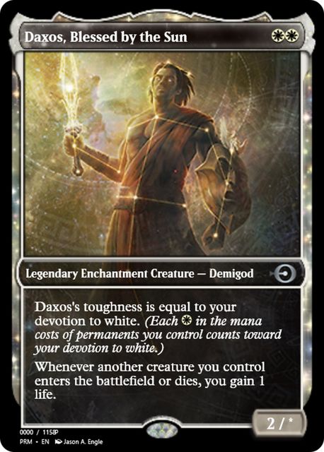 Daxos, Blessed by the Sun