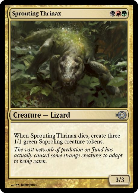 Sprouting Thrinax