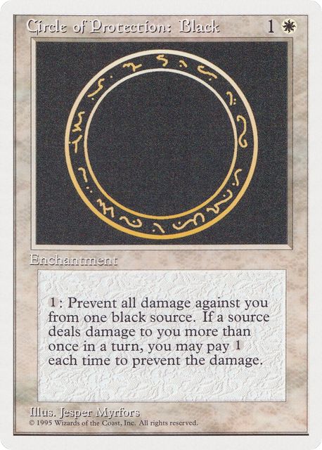 Circle of Protection: Black