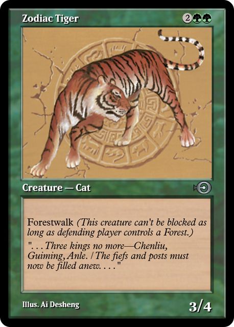 Zodiac Tiger