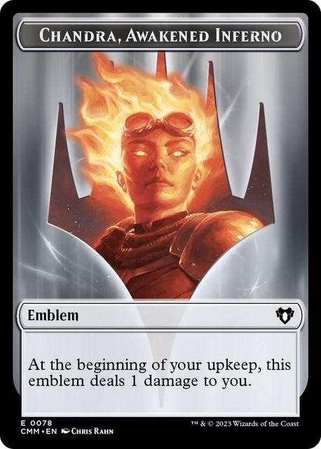 Chandra, Awakened Inferno Emblem