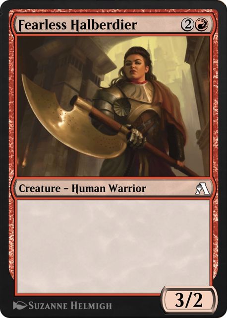Fearless Halberdier