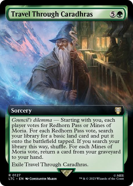 Travel Through Caradhras