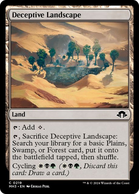 Deceptive Landscape