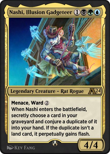 Nashi, Illusion Gadgeteer