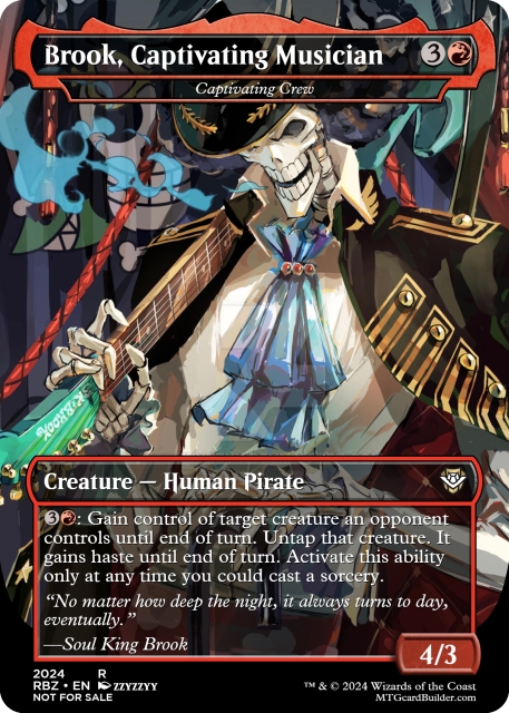 Brook, Captivating Musician