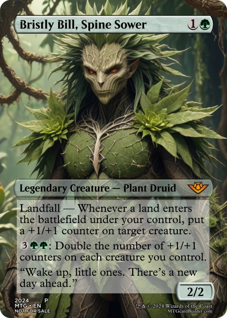 Bristly Bill, Spine Sower