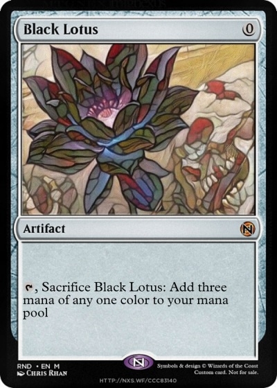 Black Lotus in the group Magic the Gathering / Sets / Custom Cards at Proxyprinters.com (95826)