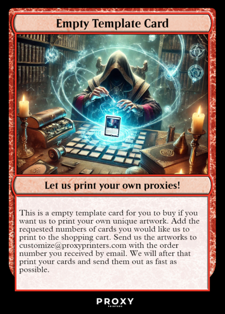 Empty Template Card
