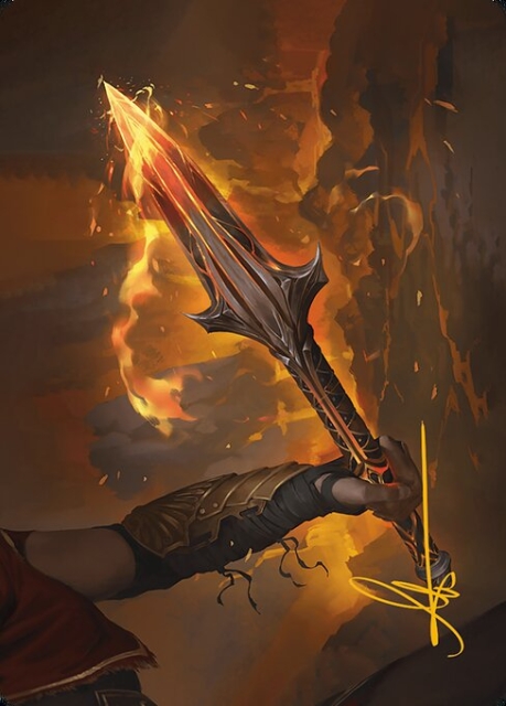 The Spear of Leonidas // The Spear of Leonidas in the group Magic the Gathering / Sets / Assassin's Creed Art Series at Proxyprinters.com (96046)