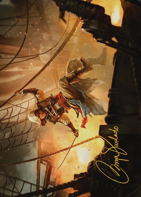 Edward Kenway // Edward Kenway in the group Magic the Gathering / Sets / Assassin's Creed Art Series at Proxyprinters.com (96064)