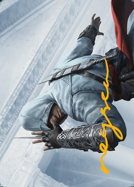 Altaïr Ibn-La'Ahad // Altaïr Ibn-La'Ahad in the group Magic the Gathering / Sets / Assassin's Creed Art Series at Proxyprinters.com (96078)