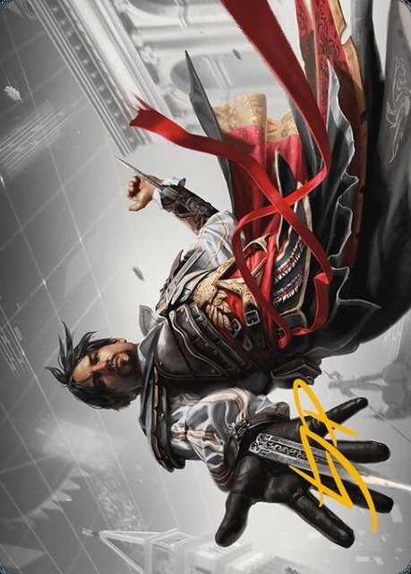 Ezio Auditore da Firenze // Ezio Auditore da Firenze in the group Magic the Gathering / Sets / Assassin's Creed Art Series at Proxyprinters.com (96096)