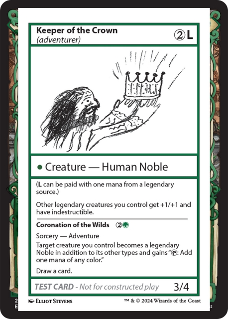 Keeper of the Crown // Coronation of the Wilds