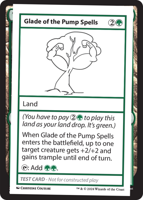Glade of the Pump Spells