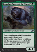Goreclaw, Terror of Qal Sisma Goreclaw, Terror of Qal Sisma
