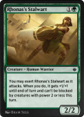 Rhonas's Stalwart Rhonas's Stalwart