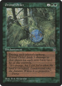 Primal Order Primal Order