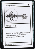 Corrupted Key Corrupted Key