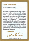 Jan Tomcani Bio Jan Tomcani Bio
