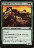 Stampeding Wildebeests Stampeding Wildebeests