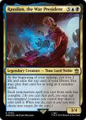 Rassilon, the War President Rassilon, the War President