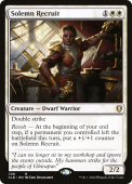 Solemn Recruit Solemn Recruit