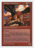 Crimson Manticore Crimson Manticore