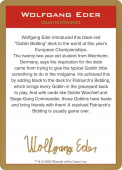 Wolfgang Eder Bio Wolfgang Eder Bio