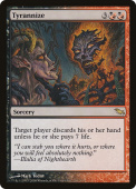 Tyrannize Tyrannize