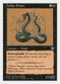Zodiac Snake Zodiac Snake