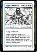 Zyym, Mesmeric Lord Zyym, Mesmeric Lord