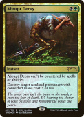 Abrupt Decay Abrupt Decay