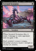 Serrated Scorpion Serrated Scorpion