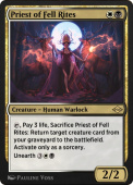 Priest of Fell Rites Priest of Fell Rites