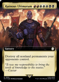 Ruinous Ultimatum Ruinous Ultimatum