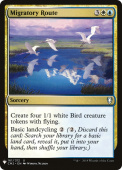 Migratory Route Migratory Route