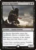 Species Specialist Species Specialist