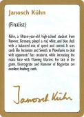 Janosch Kühn Bio 1997 Janosch Kühn Bio 1997