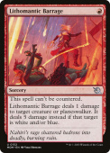 Lithomantic Barrage Lithomantic Barrage
