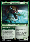 Karvanista, Loyal Lupari // Lupari Shield Karvanista, Loyal Lupari // Lupari Shield