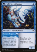 Merfolk Secretkeeper // Venture Deeper Merfolk Secretkeeper // Venture Deeper