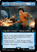Adric, Mathematical Genius Adric, Mathematical Genius